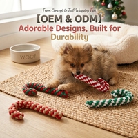 Jouet pour chien en peluche en forme de canne à sucre de Noël 2026, jouet à mâcher couineur pour chiot, cadeau de fête pour animaux de compagnie pour chiens de petite et moyenne taille