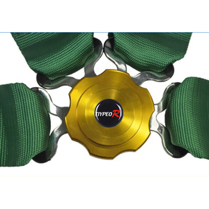 Emniyet kemeri 4 nokta emniyet kemeri ile Set Ultra konfor ağır omuz pedleri spor, emniyet kemeri özelleştirilmiş siyah kutu 15 gün - Product Image 5