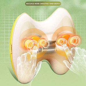 Pétrissage du bas du dos Coussin de massage chauffant pour la taille Lombaire Dos Relax Appareil de massage pour chaise Canapé-lit Bureau Voyage - Product Image 2