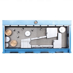 Individuelle motor gesteuerte SPS-Kupferstangen-Durchschlag-Draht zieh maschine des chinesischen Herstellers Kabel herstellungs ausrüstung - Product Image 2