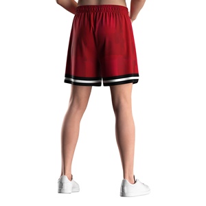 Shorts de <span class=keywords><strong>basket</strong></span>-ball en polyester durable pour hommes, vêtements de sport à séchage rapide, panneaux en mesh pour les jeux et les entraînements de haute intensité - Product Image 6