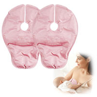 Compresses de gel chaud/froid pour les seins avec housses en coton – Essentiels pour l'allaitement et les engorgements