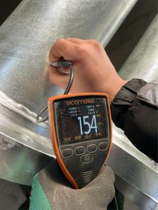 Горячеоцинкованная стальная труба с фланцевым концом ASTM A123 - Product Image 6