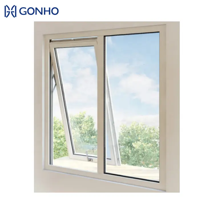 GONHO proyek komersial kaca Tempered ganda struktur pemecah panas isolasi panas jendela tenda efisien energi