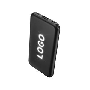 Power Bank Personalizzato con Logo LED 5000mAh con Luce LED <span class=keywords><strong>Ricarica</strong></span> <span class=keywords><strong>Rapida</strong></span> Caricabatterie Portatile <span class=keywords><strong>PowerBank</strong></span> per Cellulari - Product Image 2