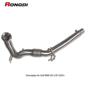 ท่อไอเสียสเตนเลส304ประสิทธิภาพสูงสำหรับ Volkswagen Golf GTI MK8 2.0T 2020 + - Product Image 2