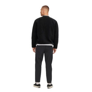 Veste bomber de sport d'extérieur coupe-vent, respirante et écologique, col montant, logo personnalisé sur le devant, vêtements de mode d'hiver pour hommes - Product Image 3