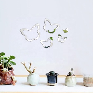 Di vendita caldo di Alta qualità maple leaf forme FAI DA TE impermeabile Autoadesivo Autoadesivo Della Parete A Specchio - Product Image 4