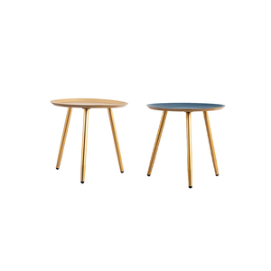 Taburete de patas de hierro multifunción, moderno, de diseño increíble, mesa lateral de sofá con pintura a alta temperatura - Product Image 4