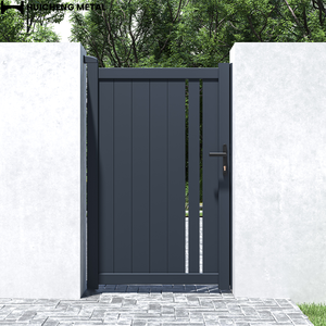 Nouvelle Porte d'entrée en aluminium compacte pour usage domestique, Clôtures et portails en aluminium, Conception de charnières de clôture durable et élégante - Product Image 4