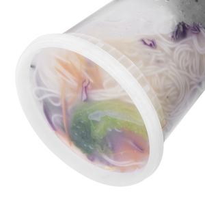 Contenants d'emballage alimentaire ronds jetables en plastique PP flexibles pour micro-ondes - Product Image 4