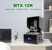 Impresora 3D UV Mini de Alta Precisión 12K, Conexión USB Rápida, Resina Automática, Uso Dental, Industrial y de Joyería, Nueva, 1 Año de Garantía