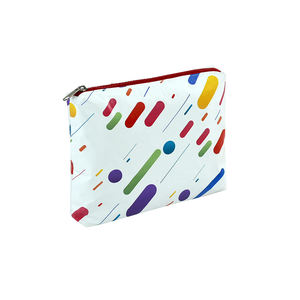 Sacs cosmétiques et organiseurs de maquillage en Tyvek avec fermeture éclair, vente en gros - Product Image 2