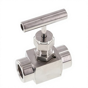 Válvula de Aguja Manual de Alta Presión de 1-1/2 Pulgadas, 6000 psi, Acero Inoxidable SS316/SS339L, Extremo Roscado, -20°C~200°C, OEM/ODM, TAIWÁN - Product Image 1
