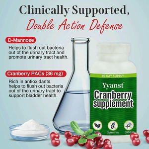 Capsules de D-Mannose et de Canneberge de haute qualité à marque privée pour soulager l'inconfort urétral et améliorer la santé de la vessie - Product Image 2