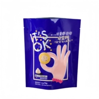 Emballage écologique en gros, pochette imprimée en aluminium suspendable pour aliments pour chiens, chats, canards, animaux de compagnie, collations, thé, café, biscuits