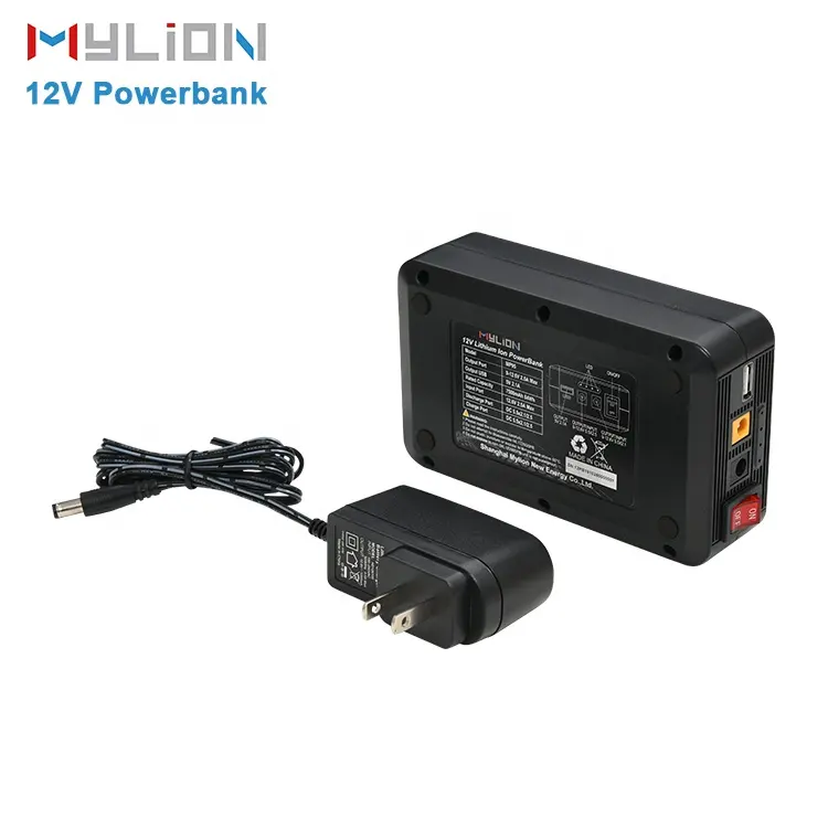 mylion 12v battery charger power bank,portable power banks,mp95 portable power banks for led lighting