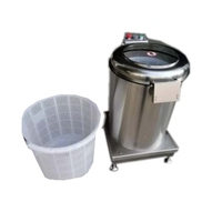 Petite machine à éliminer l'huile des aliments frits, machine de déshydratation et de déshuilage pour les chips de pommes de terre, les chips de banane