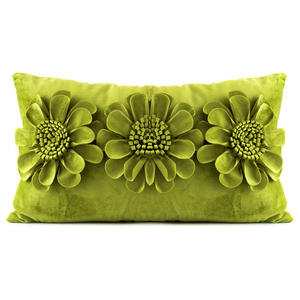 Décoration de mariage de luxe à la main coloré velours tournesol traversin jeter oreiller <span class=keywords><strong>housse</strong></span> de <span class=keywords><strong>coussin</strong></span> - Product Image 3