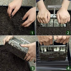 Multiuso in stile classico in plastica macchina per il giardinaggio manuale per la <span class=keywords><strong>semina</strong></span> del blocco del terreno per seminatrice - Product Image 3