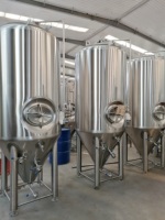 Vente d'usine 1000l /10BBL /10HL Réservoirs de fermentation de bière en acier inoxydable coniques Équipement de brasserie