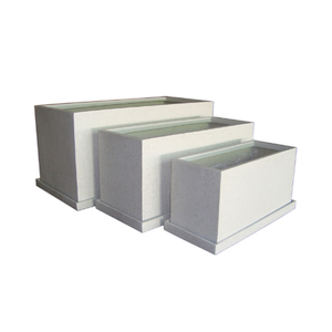 High Grade Garden <b>Planters</b> Pots <b>Large</b> Fiberglass Flowers Pot New Model Garden Pots For Hotel Indoor Use - Product Image 1