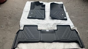 5D 무취 전천후 고무 자동차 카펫 발 패드 3 PCS TPE 자동차 매트 도요타 랜드 crucer 2008 2015 에 대 한 좌석에 대 한 - Product Image 6