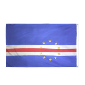 3x5ft bendera nasional pertama Cabo God Cape Verde-2 grommet poliester kuat jahit ganda cepat kering untuk menggantung mudah - Product Image 2