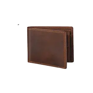 OEM Standard Wallet Size Leather Money Purse Baellery Luxury Wallet for Men