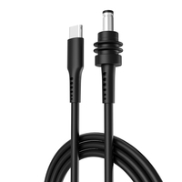 Câble de charge rapide USB-C vers DC de 5 m/16,4 pi, entrée PD100W, blindage anti-interférence pour Starlink Mini, étanche, de remplacement