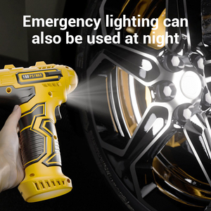 2025 produit chaud sans fil charge voiture portable maison intelligente électrique Portable pneu pompe à Air ABS matériel populaire voiture pompe à Air - Product Image 2