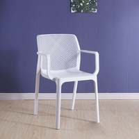 Restaurant confortable chaises nordiques bras chaise de salle à manger chaise de salon
