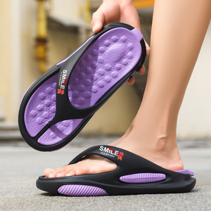 Sandalias de Verano Smile Purple EVA, Antideslizantes, Punta Abierta, Parte Superior de PU - Product Image 5