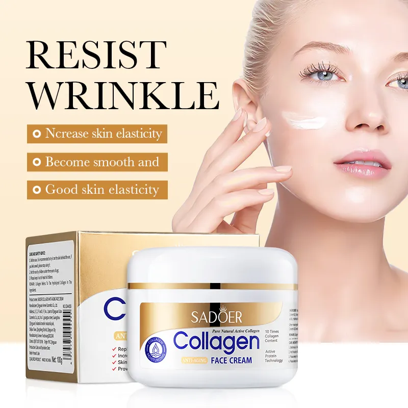 2024G מוצרי טיפוח קוריאנים ספק איפור מקצועי קרם לחות טיפוח עור הלבנת קרם פנים קרם קולגן