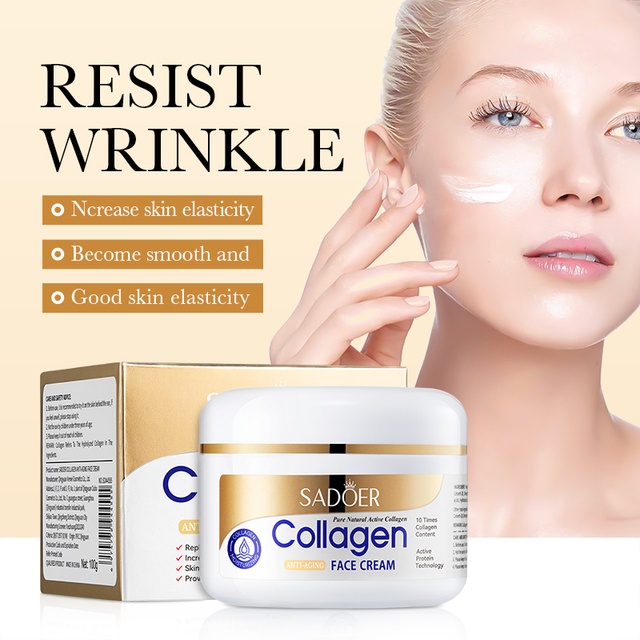 Korean Skin Care Products Professional Makeup Supplier Skincare Moisturizing Cream Whitening Face Cream Collagen Cream