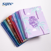 Set de Diario DIY para Niñas, Cuaderno Espiral A5, Kit de Scrapbook para Adolescentes y Niñas, Manualidades, Papelería, Regalo con Cubierta de Papel