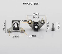 Connecteur papillon amovible en plastique pour meubles, support d'angle en L à 90 degrés pour assemblage bois-plastique