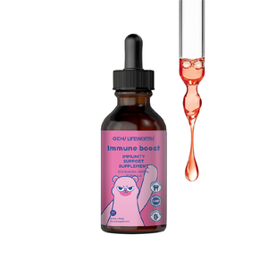 LIFEWORTH supporto immunità per bambini gocce integratore con radice di uva Echinacea origon di sambuco biologico e buccia d'arancia età 2-16 anni - Product Image 1