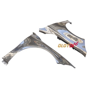 Extensions d'ailes latérales en fibre de carbone OEM, panneaux de séparation et garnitures de spoiler pour Mercedes Benz Classe A W177 A45 2019+ - Product Image 6