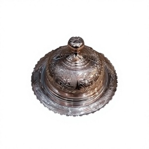 Plato para Mantequilla de Diseño Fabuloso, Forma Redonda, Tamaño Personalizado, Plato para Servir Mantequilla para Decoración de Bodas - Product Image 1