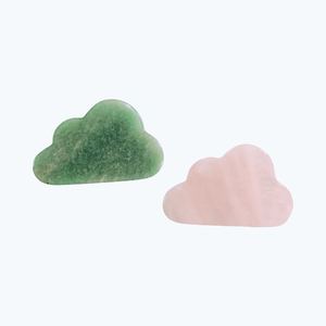 Mini Nuage Décoratif en Quartz Rose, Aventurine Verte et Jade Blanc pour la Maison - Product Image 2