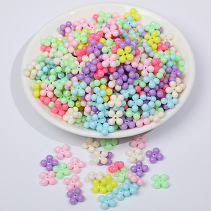Wholesale Candy Color Loose <b>Beads</b> Kids DIY Beading Kit <b>Assorted</b> Plastic Irregular Shaped Loose <b>Beads</b> for Handmade - Product Image 2