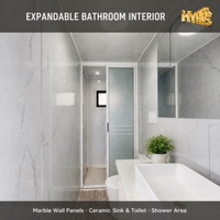 Maison modulaire écologique à 2 chambres avec cuisine pour usage en tant que logement secondaire dans la cour et pour Airbnb