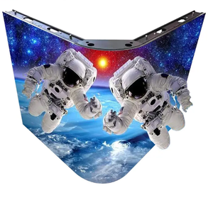 Pantalla LED curva para publicidad exterior 3D, impermeable, P3/P4/P5/P6/P8/P10, letrero digital LED de montaje en pared - Product Image 6