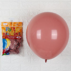 Feng Che 18 pouces ballons ronds en latex grands ballons géants assortis en latex pour les décorations de mariage d'anniversaire de Noël - Product Image 3