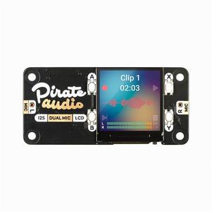 Nuevo y Original PIM524 PIRATE AUDIO: MICRÓFONO DOBLE PARA <span class=keywords><strong>RASPB</strong></span> - Product Image 1