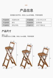 Japanese-Style Modern Leisure Chair Removable Cover Foldable Design Bamboo-Backed <b>Sofa</b> for Home Office Living Room Apartment - Product Image 5