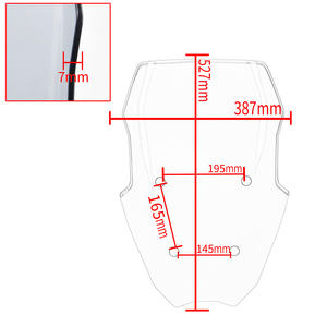 Parabrisas para Motocicleta XXUN, Deflector de Viento para <span class=keywords><strong>BMW</strong></span> C400X <span class=keywords><strong>C</strong></span> <span class=keywords><strong>400</strong></span> X 2018 2019 2020 2021 <span class=keywords><strong>2022</strong></span> 2023 2024 - Product Image 6