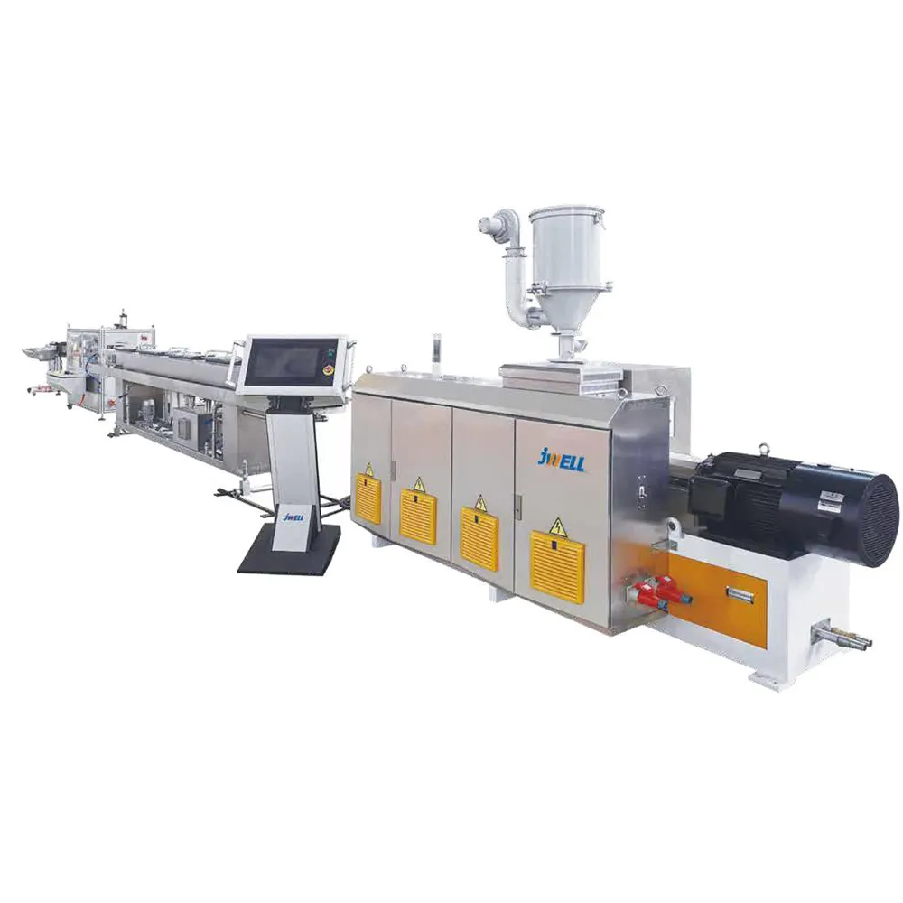 Jwell Single Screw Pipe Extrusion linie/Kunststoff Dental Tube und Infusion Tube Making Maschine/Medical Pipe Extruder