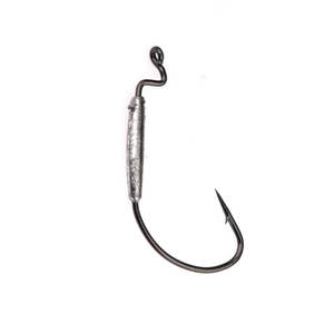 Hameçon gabarit pondéré décalé hameçons à vis sans fin <span class=keywords><strong>en</strong></span> plomb tête de gabarit gros hameçons de pêche têtes plombées tubulaires - Product Image 5